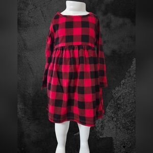 Wonder Nation Buffalo Plaid Dress